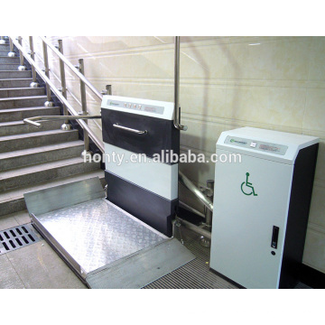 indoor outdoor inclined stair wheelchair lift for disabled